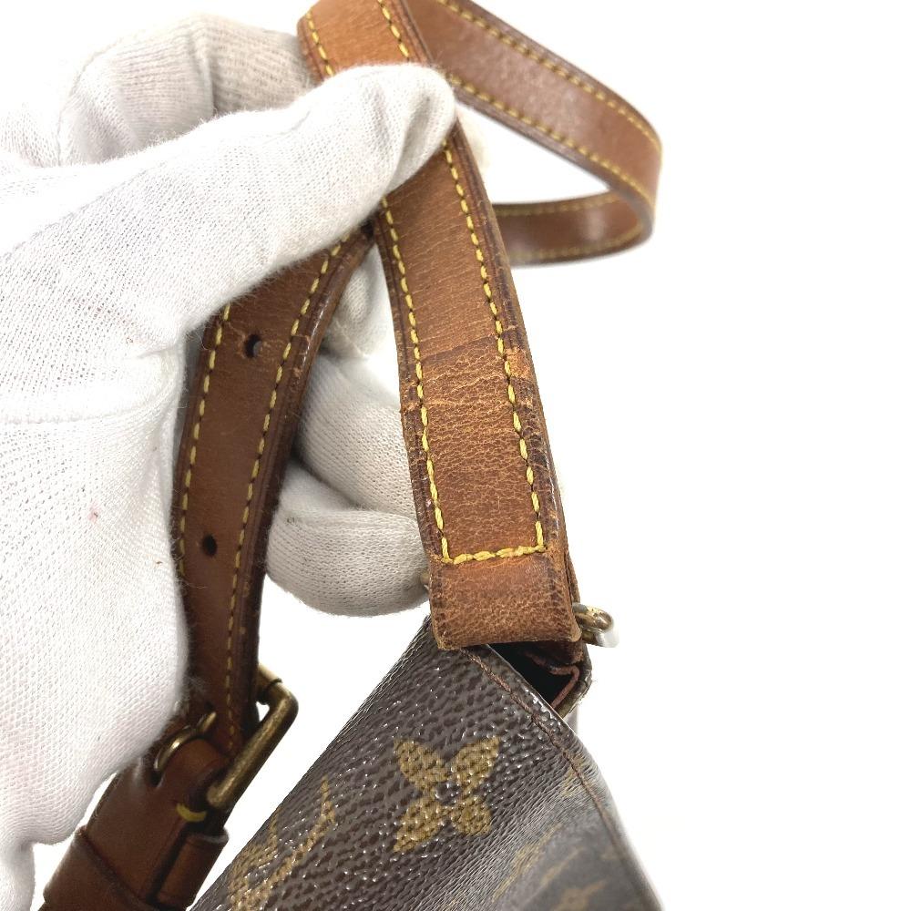 Louis Vuitton M51257 Monogram Musette Tango Short Shoulder Bag Canvas Brown