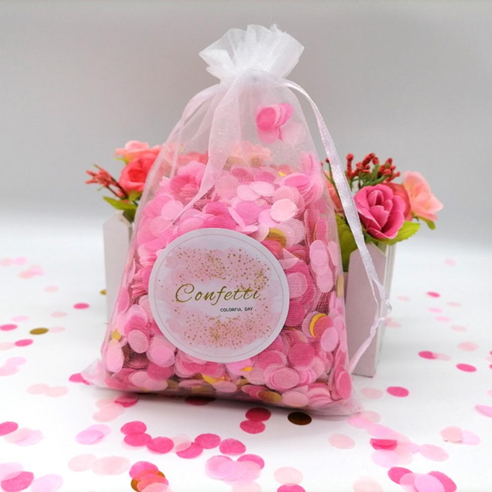 Бумага для папиросной бумаги, конфетти, цветной прозрачный наполнитель для воздушных шаров, конфетти-поп на день рождения