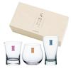 Toyo Sasaki Glass Drinking Comparison Sake Glass Set G096-T328