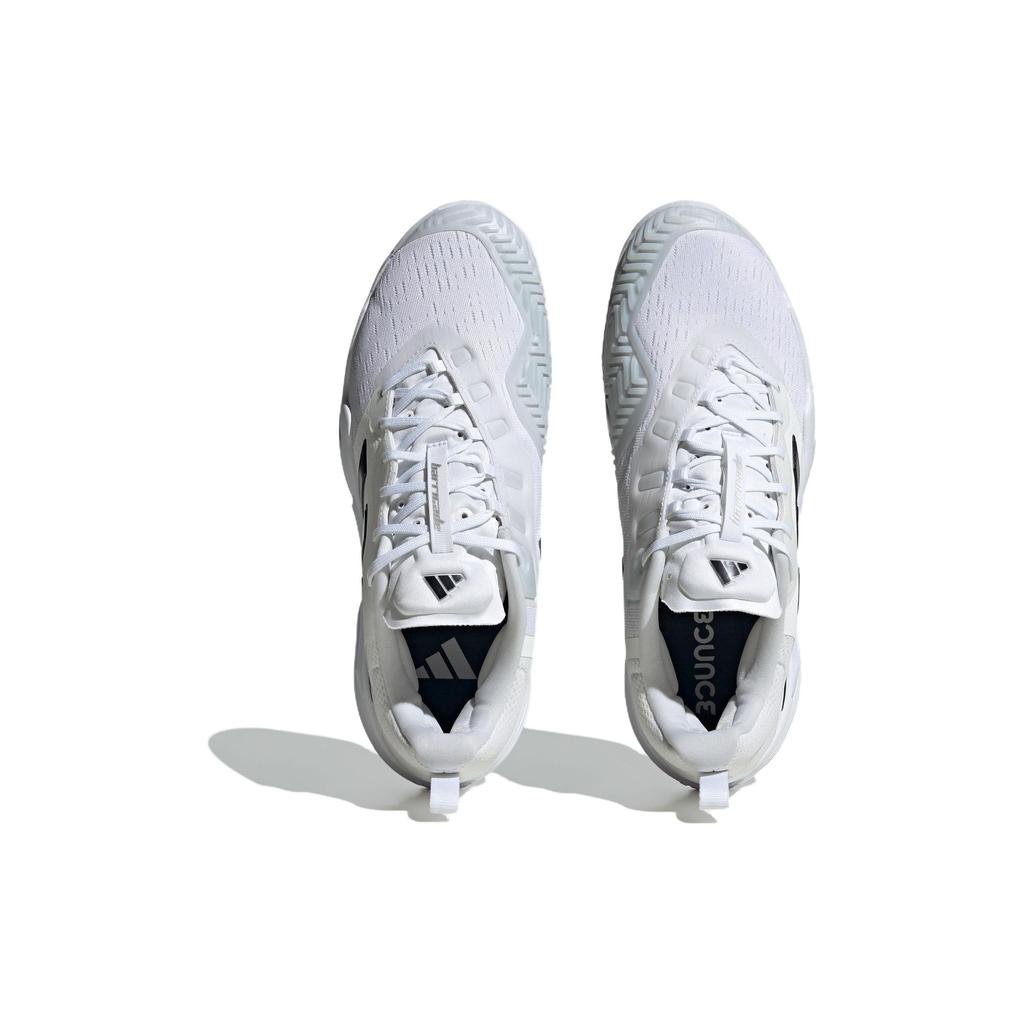 Adidas Черные мужские кроссовки Barricade White Core Cloud-White Matte-Silver ID1548