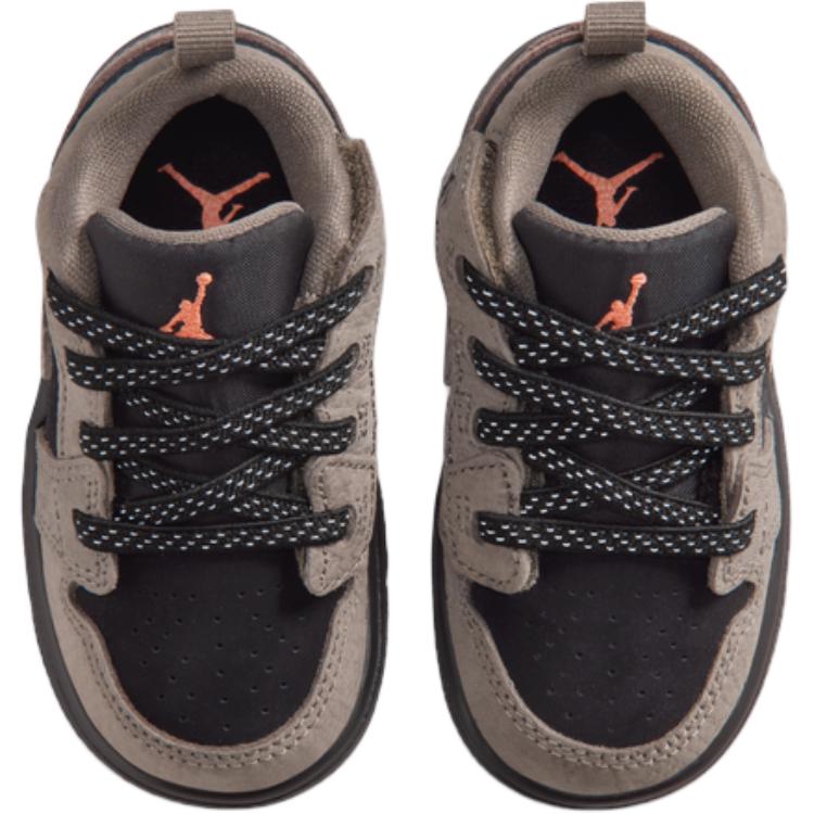 Кроссовки Air Jordan 1 Low Alt SE для малышей Черно-серые IQ8631-005