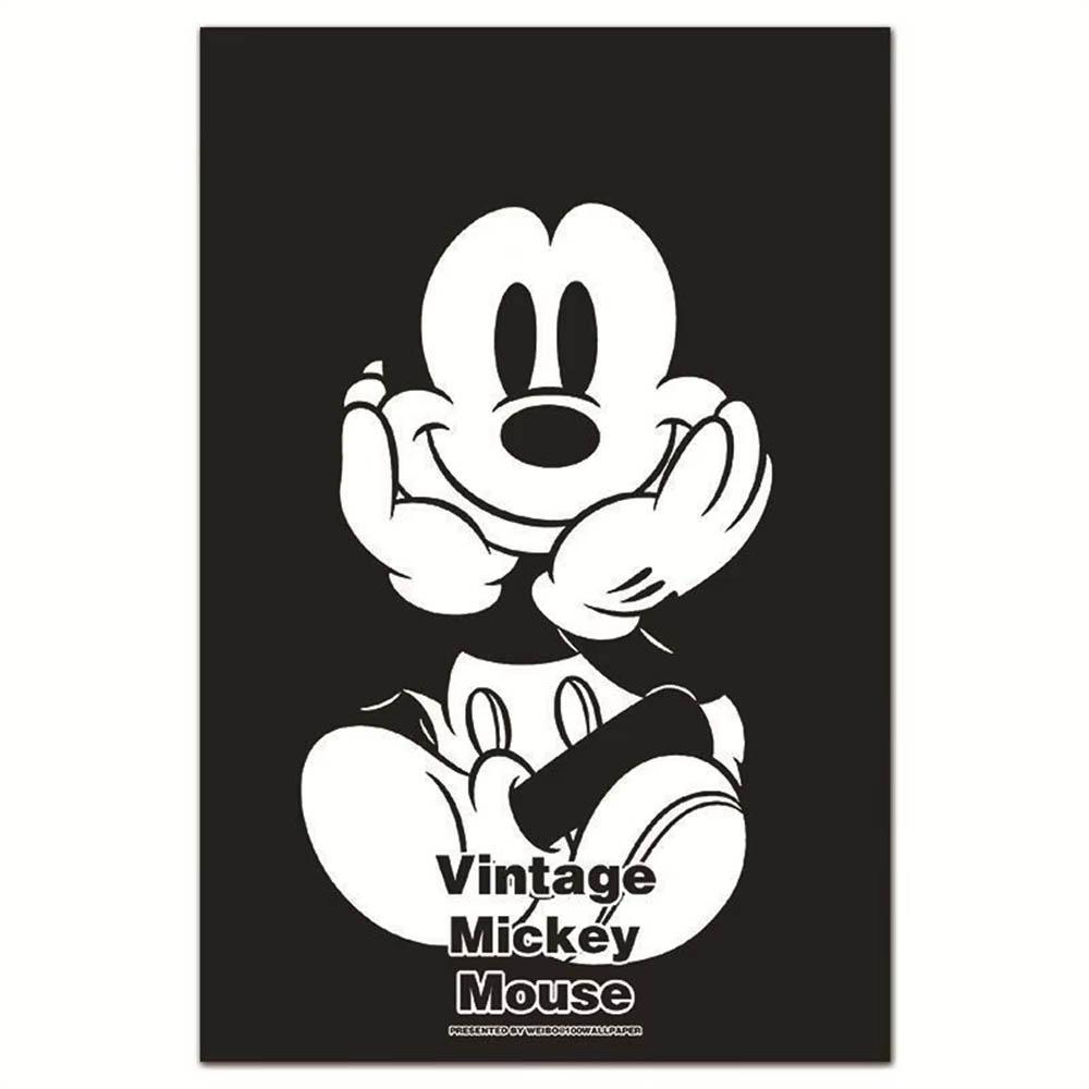 Disney Минималистичный стиль Дональд Дак Дейзи Микки 5D Алмазная Живопись Полная Алмазов Сделай Сам Ручная Алмазная Живопись Мультяшное Украшение Набор для Живописи