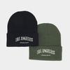 Autumn New Fashion Letter Embroidery Knitted Hat Women's Trend Wool Stacking Hat Men's Cold Hat