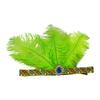Feather Flapper Headbands Mardi Gras Prom Dancer Headpiece for Party Carnivals Celebrations Headwear Hair Styling