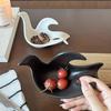 Ceramic Sauce Dish Creative Cute Pigeon Seasoning Dish Cartoon Dipping Saucer Plate Snack Plate Kitchen Supplies