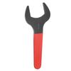 Uxcell 105mm Metric 15 Degree Offset Angle Open End Small Flat Head Blackened Wrench for Auto Repair and Furniture Assembly U-Shaped Wrench,