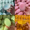 Милый маленький игрушечный чизкейк, поделка из безопасных материалов, идеально подходит для снятия стресса и координации движений рук