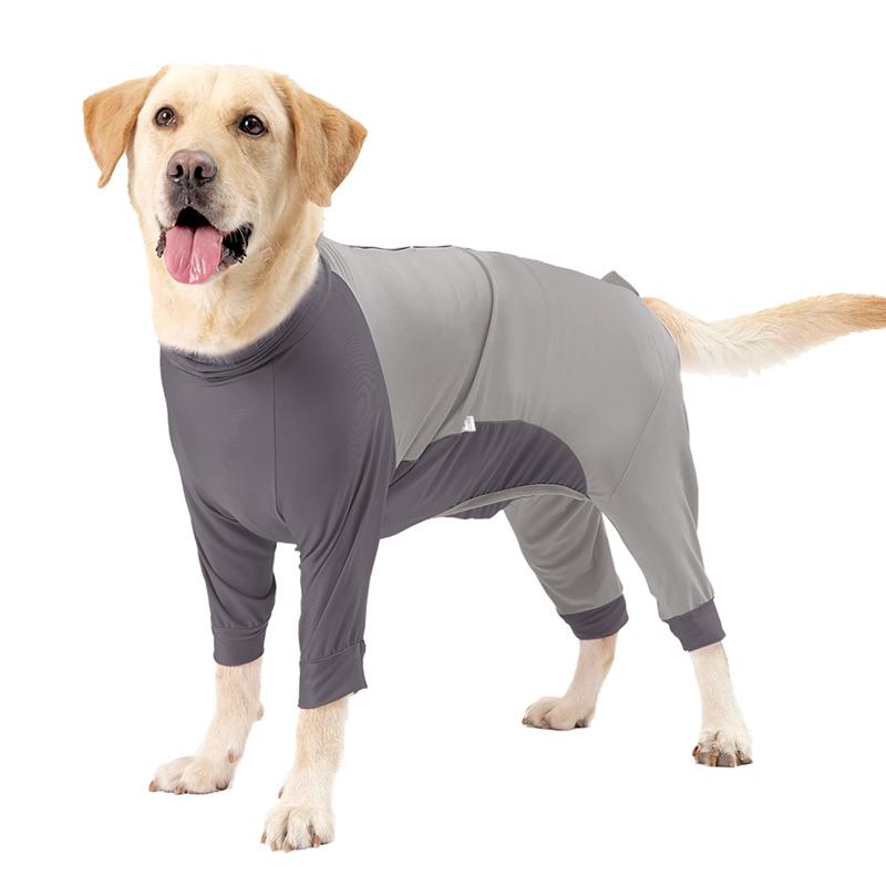 Четвероногие собаки, защита от выпадения волос, пальто на молнии, одежда для предотвращения выпадения волос