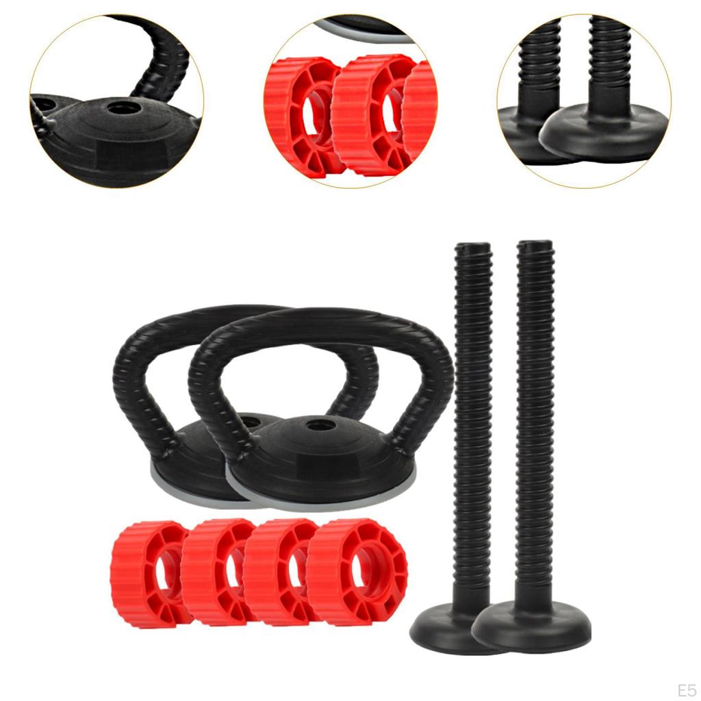 Регулируемый конвертер рукоятки гири для гантелей в блины