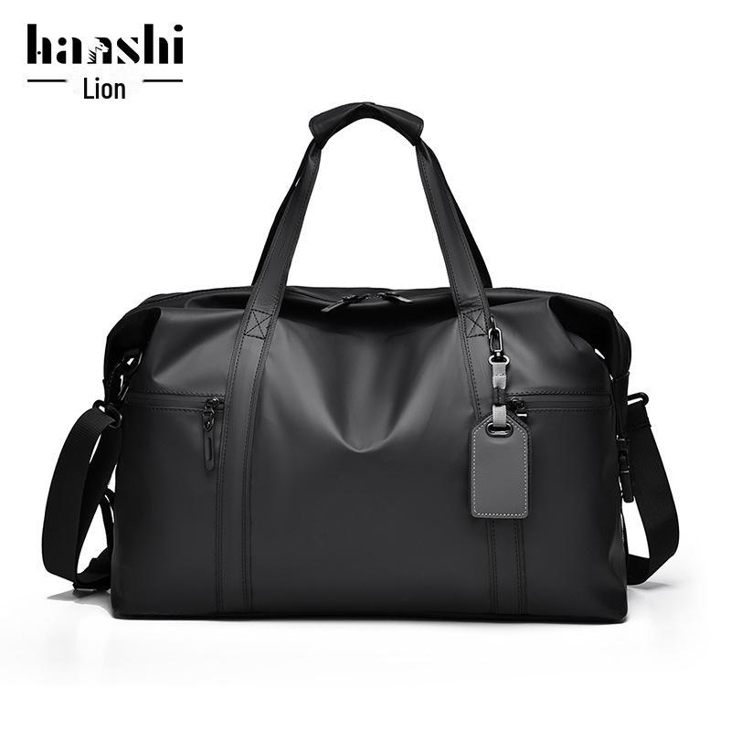 Мужская модная дорожная сумка большой вместимости: Разделение мокрого/сухого, тренажерный зал, плечо и сумка-мессенджер