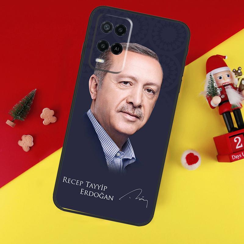 President Turkey Recep Tayyip Case For Oppo A38 A18 A58 A78 A98 A74 A94 A54 A80 A60 A40 A96 A76 A16 A15 A17 A57 A5 A6 Pro