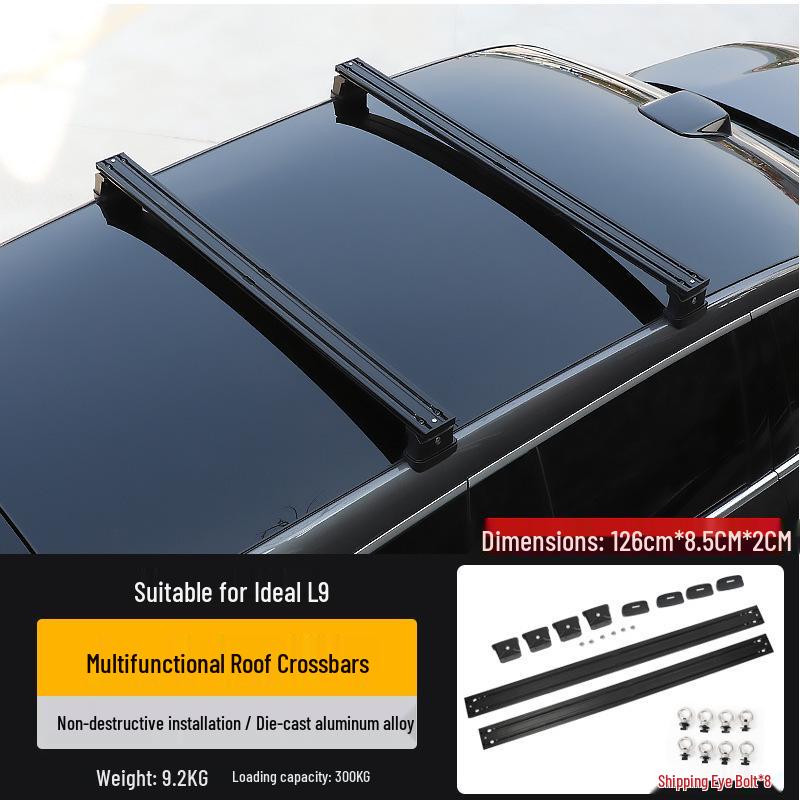 Compatible Roof Rack Crossbars Extension for Ideal L9/L8/L7 Models - Travel Suitcase Modification Accessories