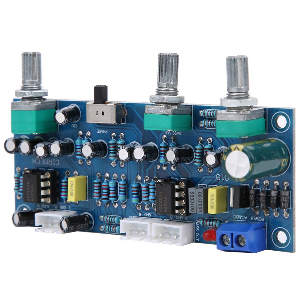 Плата предусилителя 2.1-канальный фильтр нижних частот сабвуфер тональная плата HIFI печатная плата