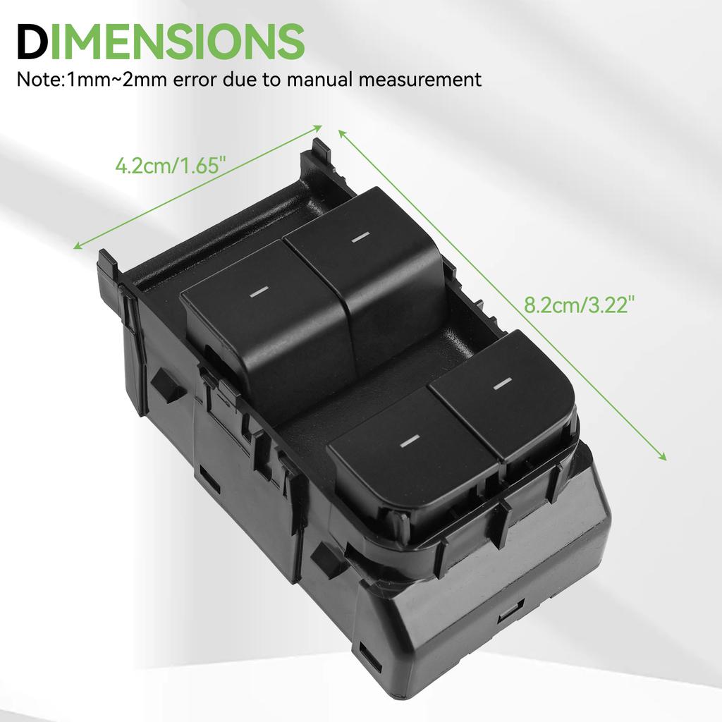 Переключатель стеклоподъемника автомобиля Матовый черный Переключатель подъема во время движения 1081037-02-G 1081037-02-F Для Tesla Для Tesla Model 3 Y 2020-2024