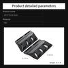 LUCKEASY for Tesla Model Y Juniper Launch/YL 2025 2026 Rear Trunk Hook Hidden Organizer Umbrella Bag Hanger Storage