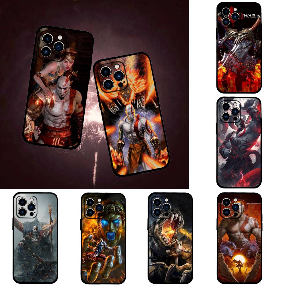 Чехол для телефона G-God Of War для IPhone 17 16 15 14 13 12 11 PRO MAX PLUS Mini из ТПУ, мягкий, приятный для кожи