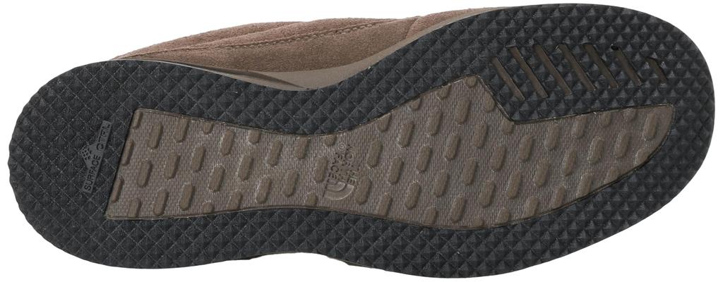 The North Face Nuptse Chukka WP Suede Waterproof Suede Chukka Boots Men Demitasse Brown 25.0cm