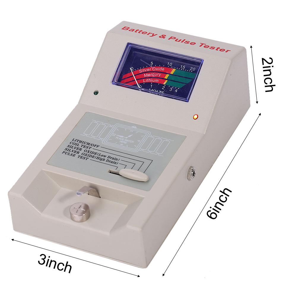 Анализатор кварцевых часов Детектор батареи и тестер импульсов Инструменты для ремонта часов Аксессуары