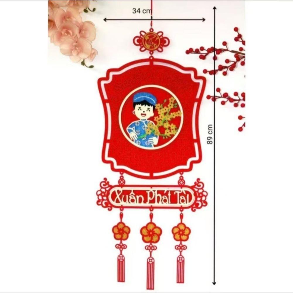 Вьетнамский Праздник Весны Подвесное Украшение Стена Стена Окно Дверь Подвесной Декор Новый Год