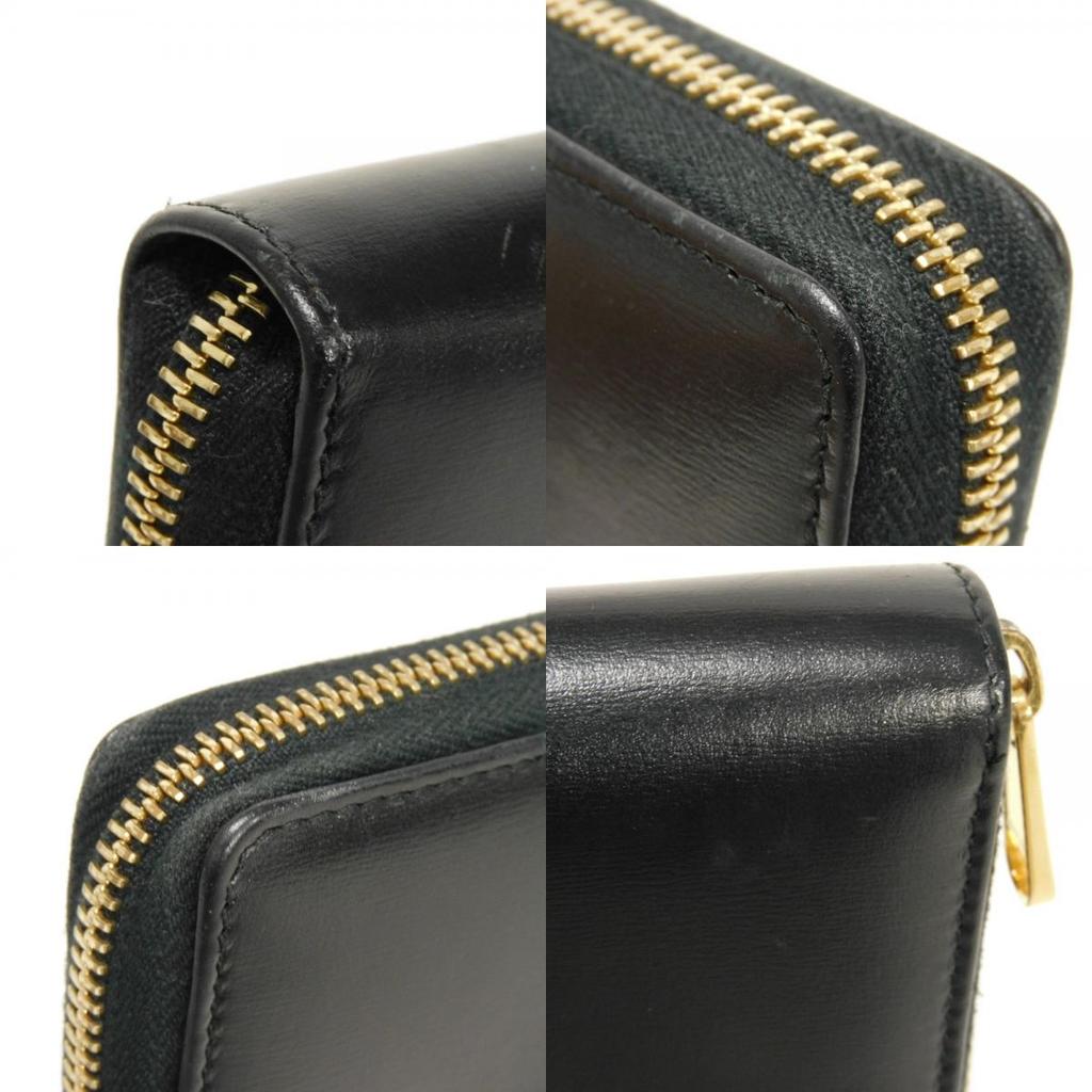 Used Horsebit 1955 Zip-Around Wallet (9539) - Size 621889, 0YK0G, 1000, 7940 Calfskin Zip Around, Black Unisex from