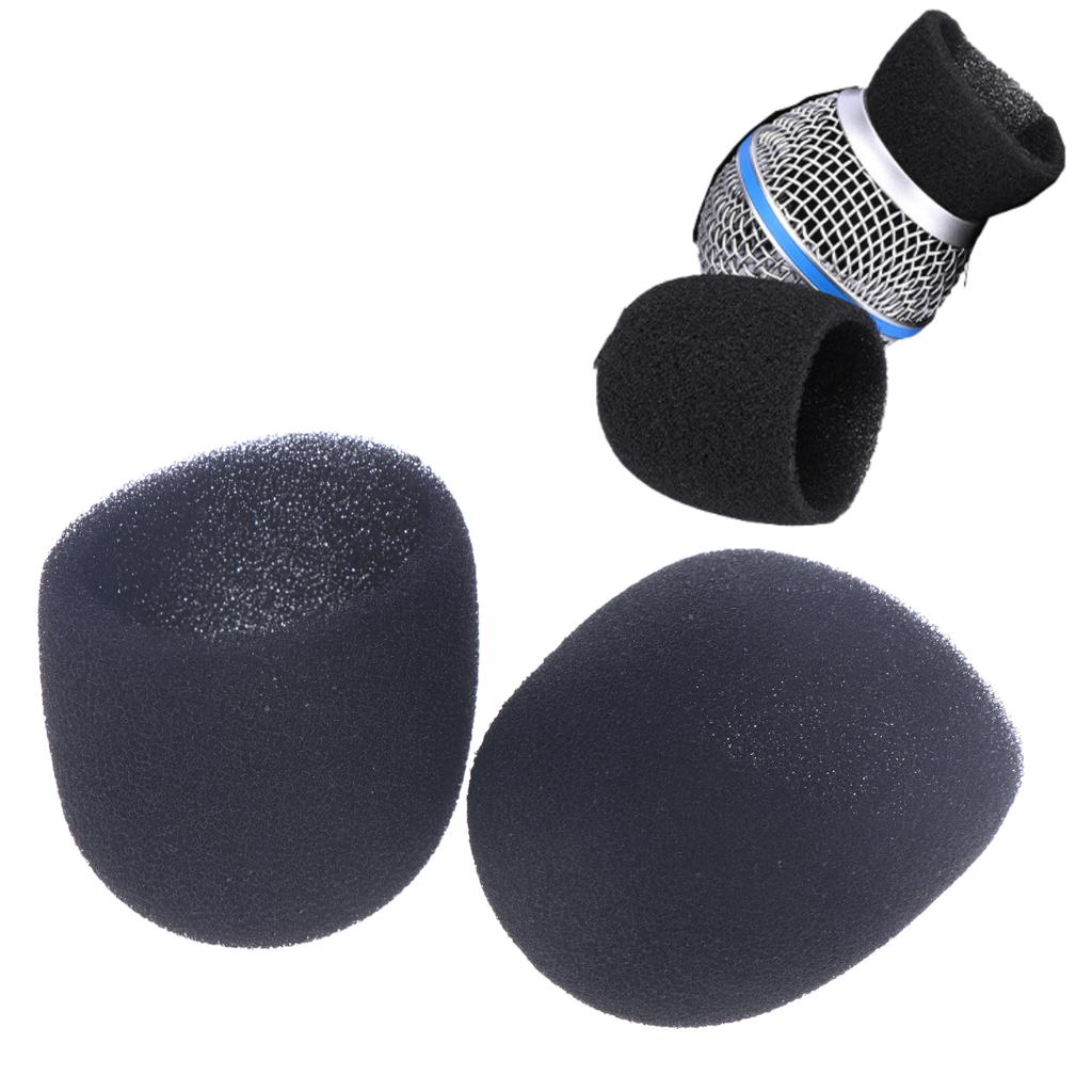 2/10 шт. Студийный ветрозащитный поролон, колпачок для микрофона, защитный внутренний поролон для микрофона для Slx24 Pgx24 Pg58 Beta58A
