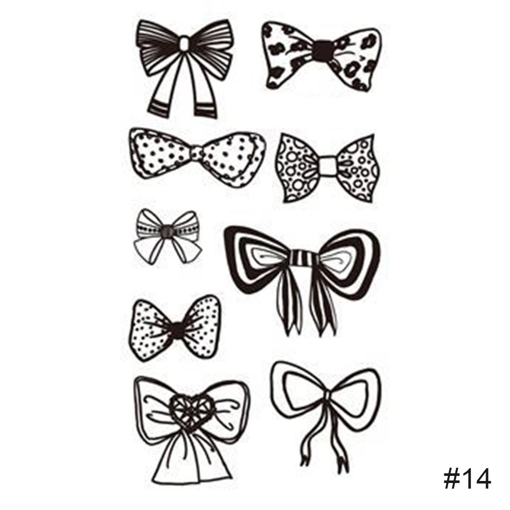 Простые черные маленькие свежие татуировки наклейки водонепроницаемые долговечные татуировки наклейки рука нога грудь боди-арт татуировки наклейки