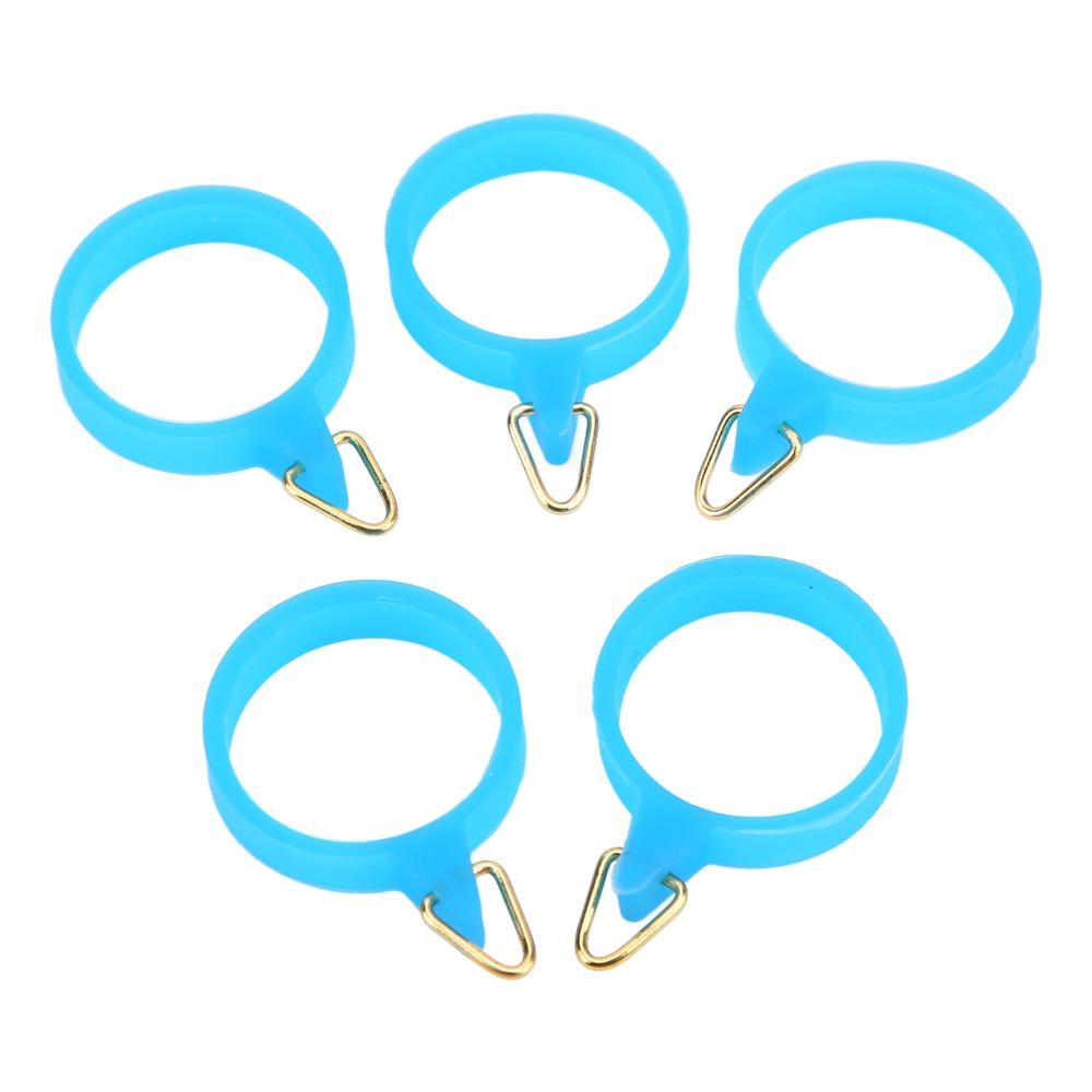 5PCS with Rubber Circle Fishing Rod Hook Holder Fishing Hook Holder for Outdoor Fishing