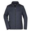 James and Nicholson Womens/Ladies Knitted Fleece Jacket