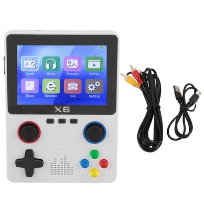Портативная игровая консоль с картой памяти 32G, игровая консоль в стиле ретро, поддерживает 11 эмуляторов, 3,5 дюйма, IPS