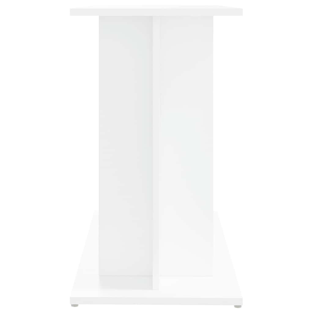 Aquarium Stand White 80 x 35 x 60 cm Engineered Wood