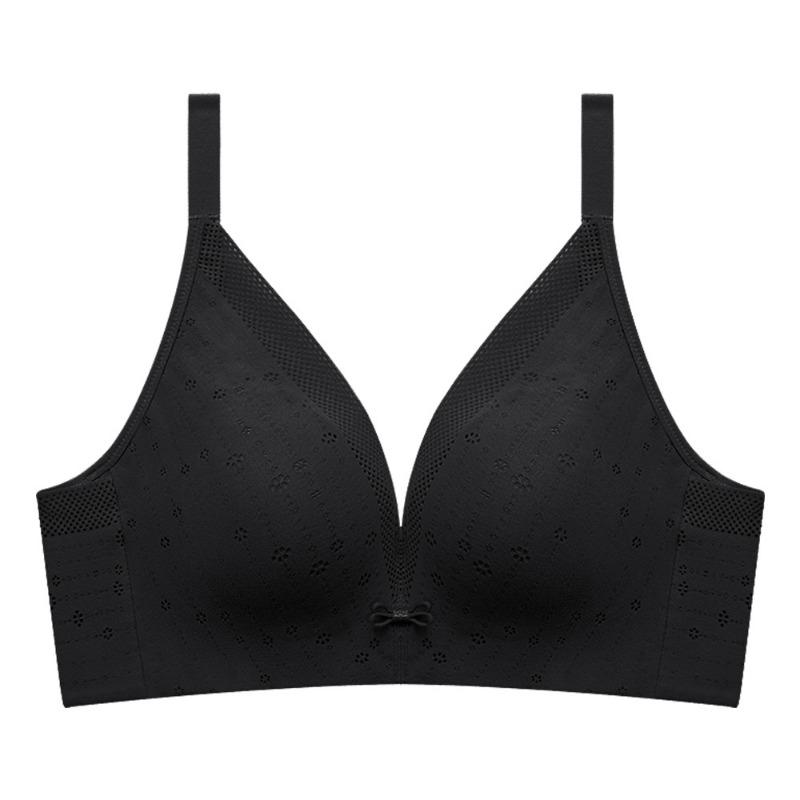 Тонкий бюстгальтер без стального кольца, притягивающий грудь, ультратонкий бюстгальтер с защитой от провисания, женский летний бюстгальтер