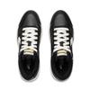 Li Ning Common 80s Fashion Trend Slip Resistant Durable Low Top Skate Shoes Men Sneakers Black White AGCU157-1