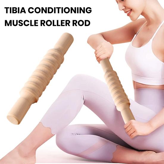 Шин Кондиционирующий Мышечный Ролик Палка Муай Тай Кикбоксинг ММА Липосакция Деревянная Скалка Терапия Мышечной Боли Спортсмены Лимфатический Тело