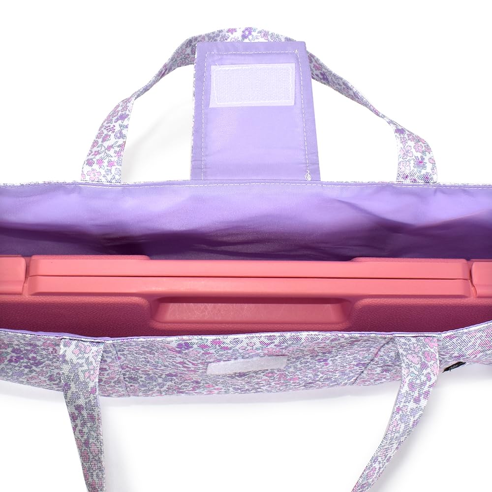 COLORFUL CANDY STYLE Melodica Case, Water-Repellent and Lightweight, Floral Mist (All-Over Pattern), Water-Repellent, Lightweight, Stain-Resistant,