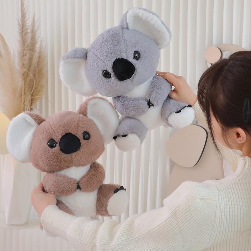 32cm/40cm Lovely Simulation Koala Bear Soft Plush Toy Australia Adventure Koala Doll Stuffed Birthday Gift