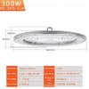 150W/200W/300W/400W Industrial Lighting Engineering High Shed Floodlight Industrial Mining Light DOB Linear UFO Circular IP65 Waterproof LED Light