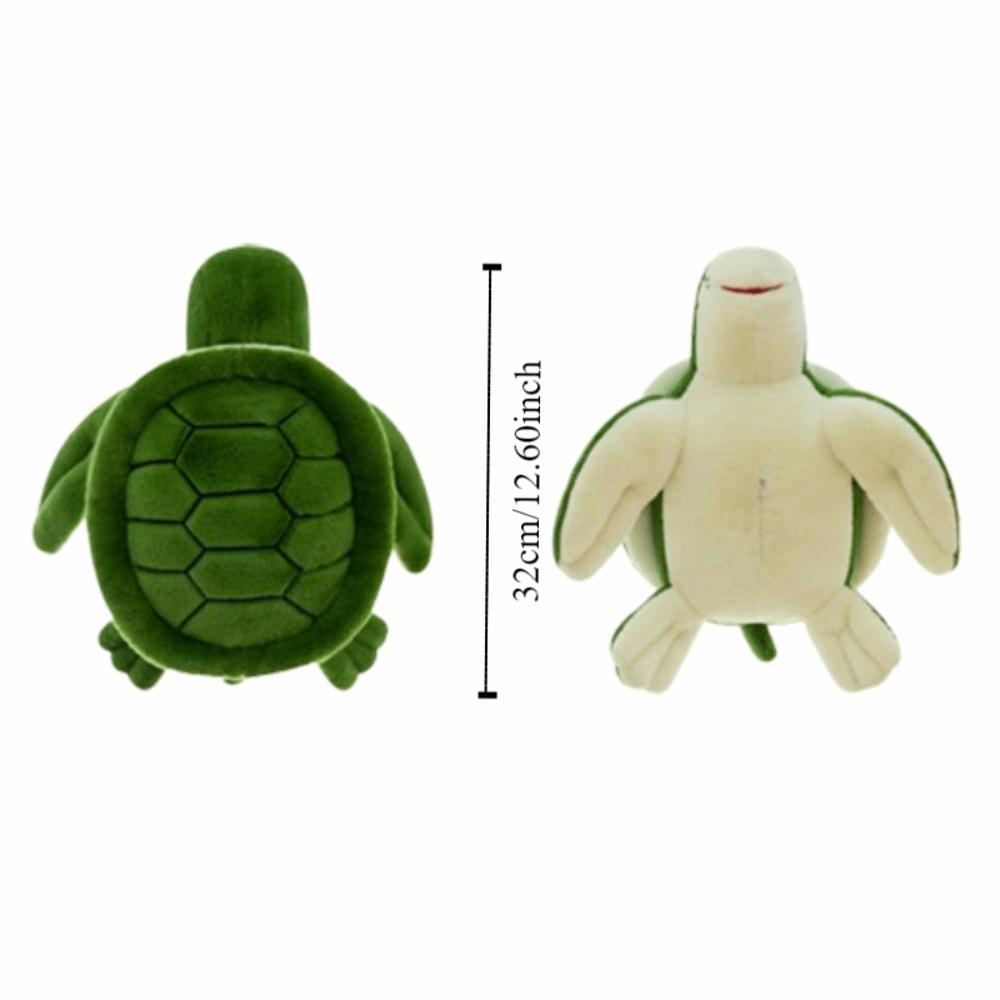 Fluffy Animal Sea Turtle Pillow Collection Turtle Animal Doll Sea Tortoise Plush Toys Car Decor