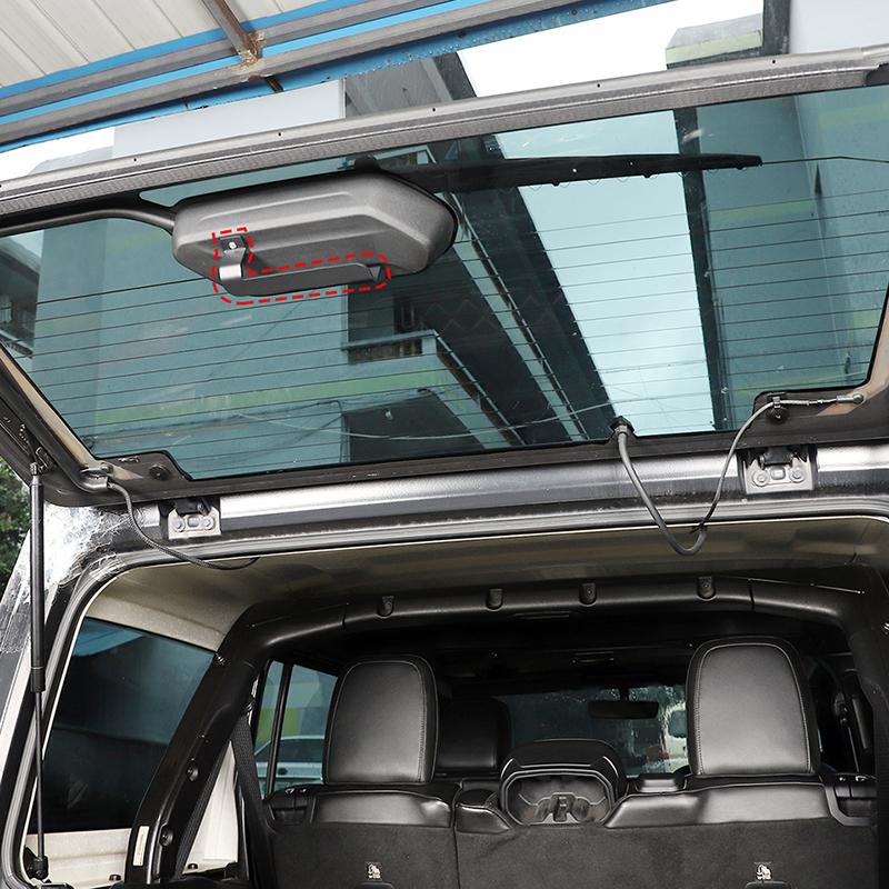 Кронштейн для крепления ручки для стекла задней двери, подходит для Jeep Wrangler JL 2018 Up, аксессуары для интерьера