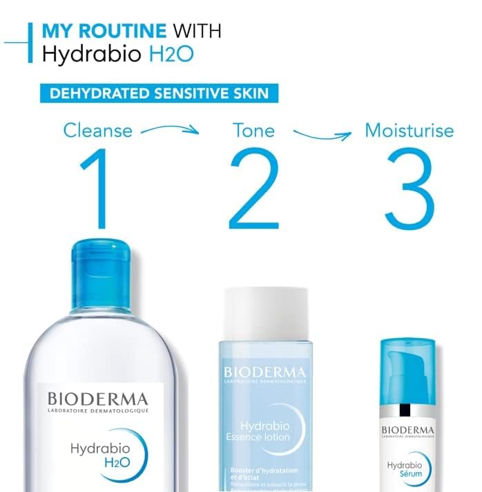BIODERMA Hydrabio H2O 500mL Cleansing 12 Pieces 1 Bottle [product]