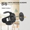 Wall Mount Holder for Echo Dot 4/5 Generation Bracket Space Saving Stand with Cord Management Angle Adjustment Speaker Bracket