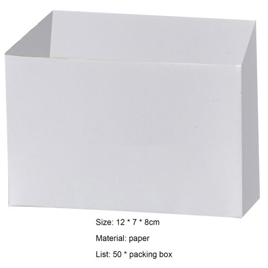 Yousheng 50 шт. контейнер для сэндвичей на вынос одноразовая антидеформируемая бумага DIY шоколад упаковка для еды бытовые принадлежности