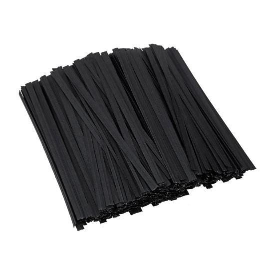 1000 шт. крафт-бумага стяжек-перевязок многоразового использования с проволочным сердечником гибкие кабельные стяжки для упаковки хлеба торта конфет праздничные сувениры