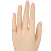 Cartier Ballerina Curve Ring Pt950Platinum/diamond #4.1(US Size) 3g Women Used