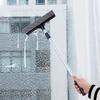 Telescopic Double-Sided Window Cleaner: Aluminum Rod Glass Wiper