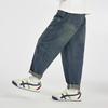 Duoduojia Boys' Washed Loose-Fit Retro Dad Jeans