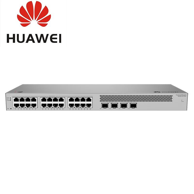 Huawei Kunling Enterprise S220S-24T4JX 24-Port Gigabit Layer 2 Managed Switch