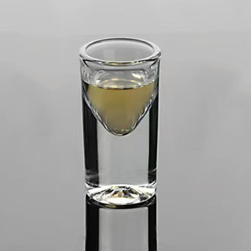 15ml/30ml/50ml High End Thick Cocktail Glasses Small Wine Glass Luxury Baijiu Cup Bar Shot Glass Scotch Bourbon Cups Glassware 5