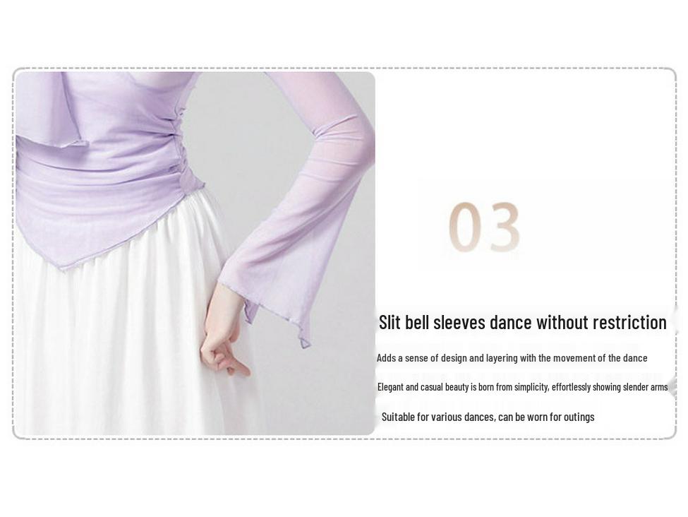 Взрослый женский этнический танцевальный топ из марли с бабочками для современного и классического танца