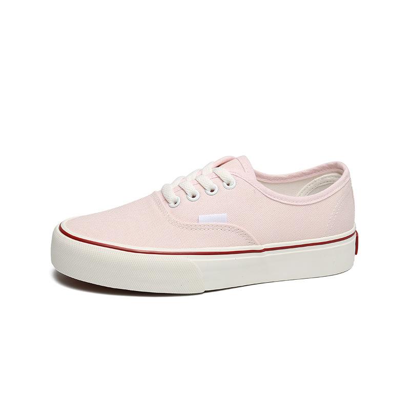 2024 Новые женские кроссовки, модные, конфетные цвета, повседневная обувь из парусины, для девушек, студентов, плоская обувь для скейтбординга