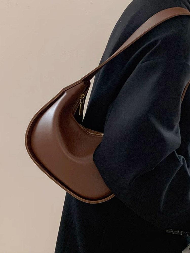 Retro Saddle Bag Women's 2025 New Fashion and Versatile Korean Underarm Bag Niche Versatile Commuter Crossbody Bag